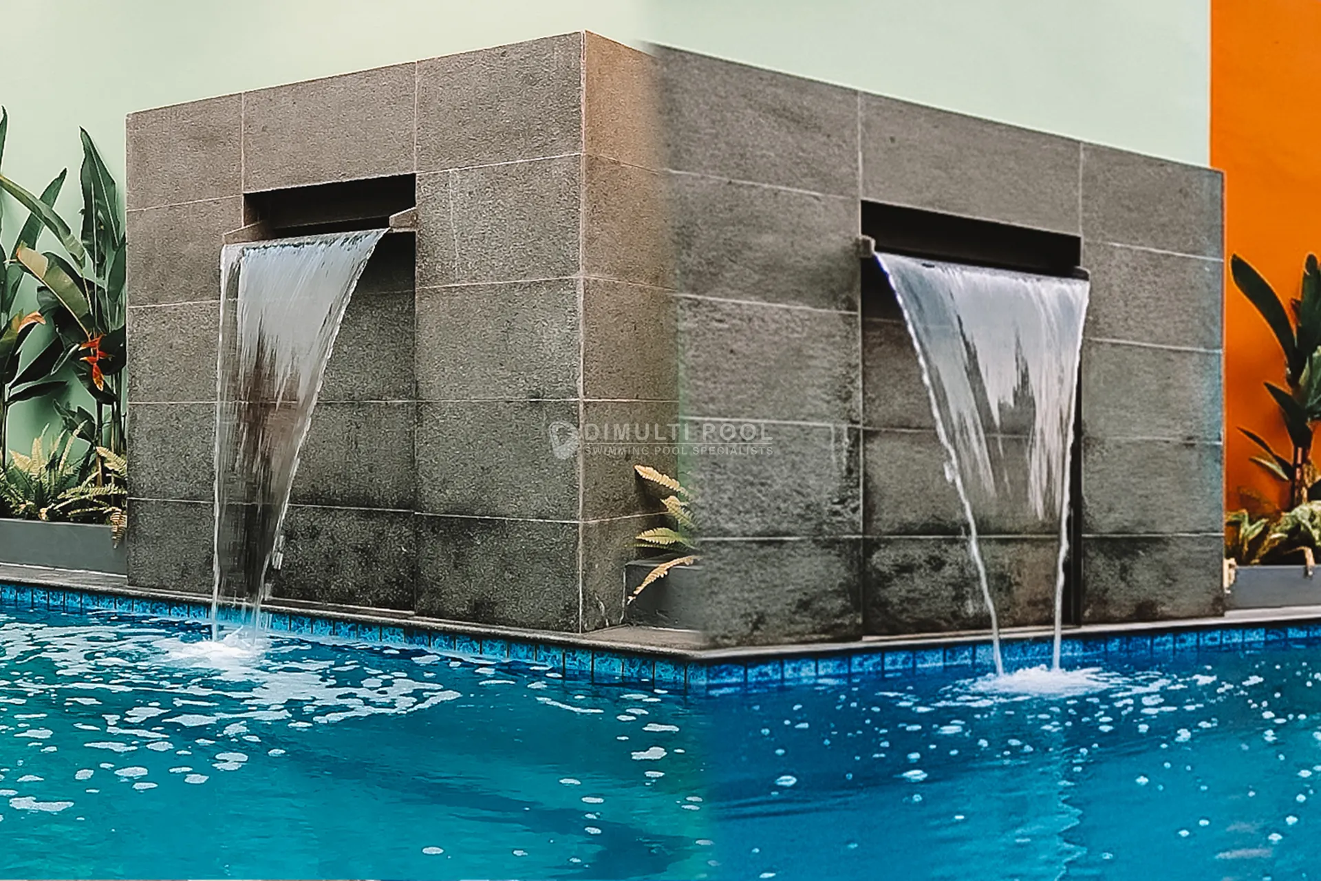 Proses penjernihan Kolam Renang Berbusa