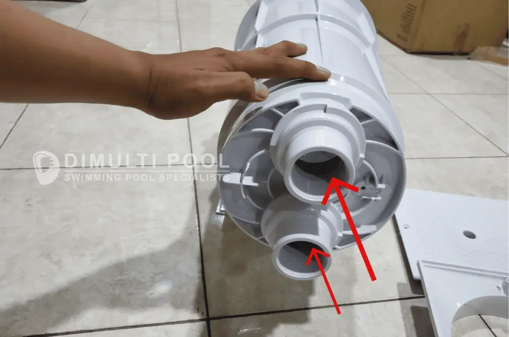 Fitting Instalasi Pipa skimmer box kolam renang