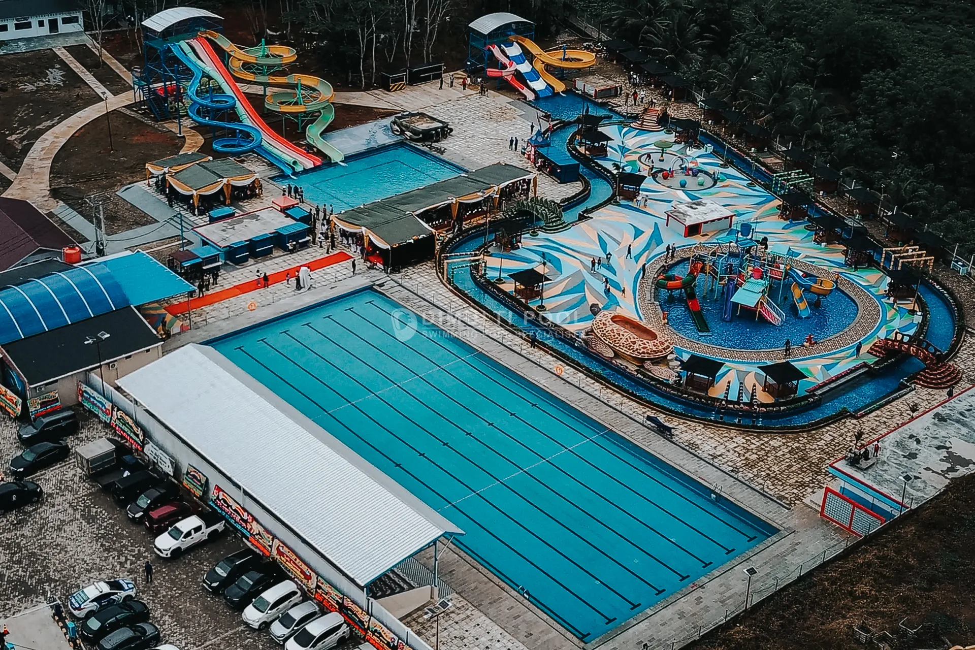 Jasa Kontraktor Kolam Renang Komersial