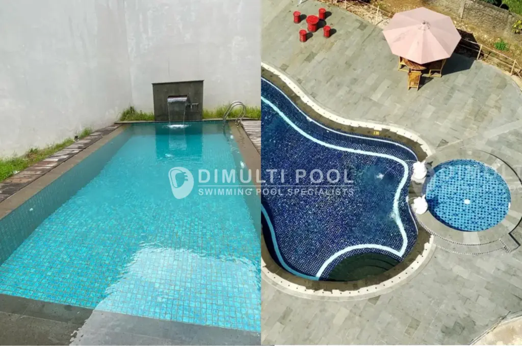 Kolam renang persegi panjang vs bulat. Mana yang cocok buat anda?